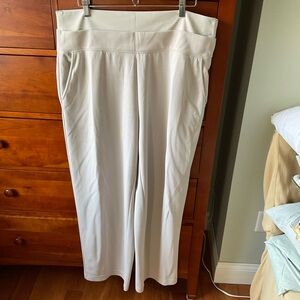 Athleta Seasoft Wide Leg High Rise Pant 1X Like New!